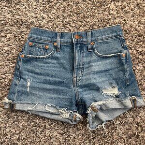 Madewell High Rise Denim Shorts | 23